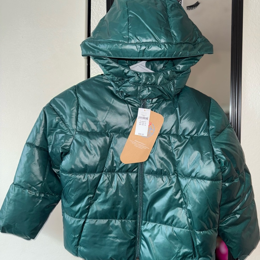 GAP Kids Emerald Puffer Jacket